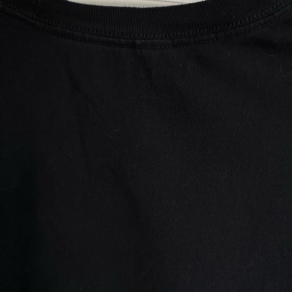 Men’s L Black Official Polaroid T-shirt With The Word “Polaroid” Written 5 Times - Picture 12 of 16